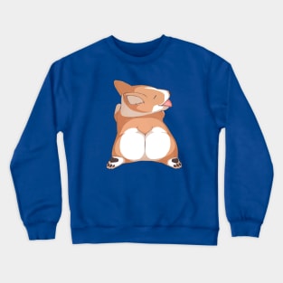 Cute Corgi Butt Crewneck Sweatshirt